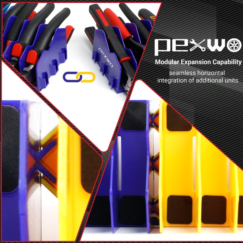 pexwo Plier Organizer, Plier Rack, Plier Holder and Cutter Organizer