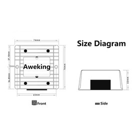 AweKing Waterproof DC/DC 12V 10~23V Step Up to 24V 0~8A 192W Voltage Boost Converter Regulator Transformer Power Supply for Car Truck Vehicle CE Listed