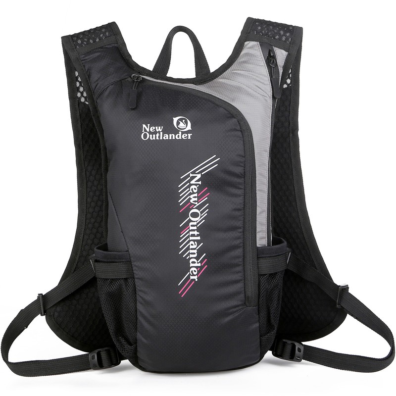 Breathable Hydration Backpack Nylon Reflective Water Bladder Backpack for Hiking