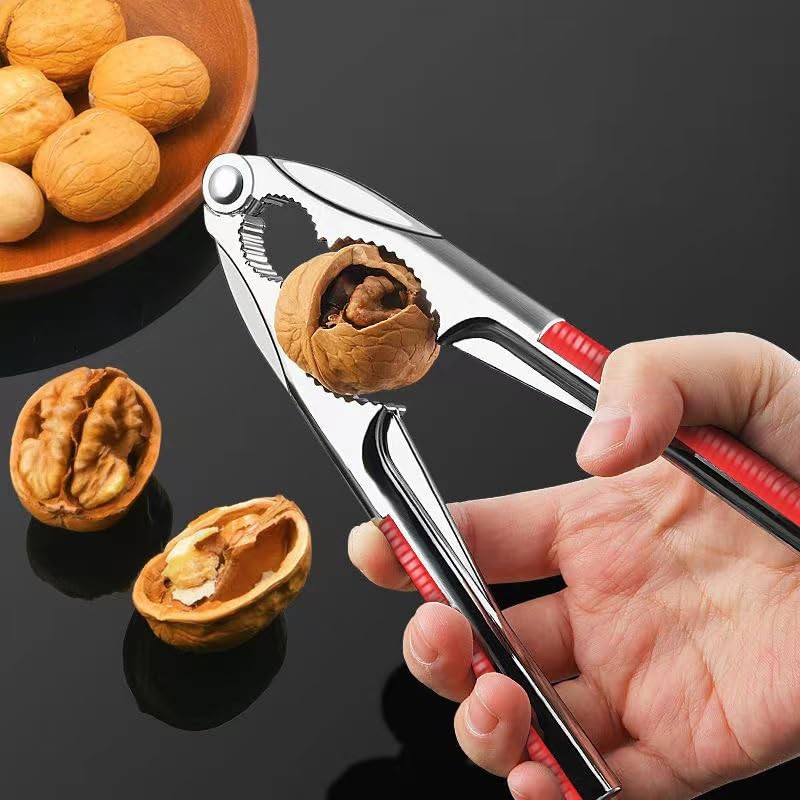 Kunovo Nutcracker for Nuts,Nut Cracker Tool for Walnut,Pecan,Macadamias,Hazelnuts, Almonds, Lobster,Crab……