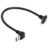 chenyang 25cm USB 3.0 to Micro USB 3.0 90 Degree
