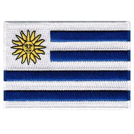 Uruguay Flag Embroidered Patch Uruguayan Iron-On National Emblem