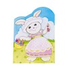 Happy Easter Greeting Card for Granddaughter, Trifold Bunny Design, "Take