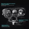 2pzs Faros Auxiliares 3 Modos Doble Color Led Para Auto