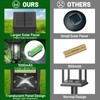 BesLowe 【Upgraded】 Solar Pathway Lights Outdoor, 8-Pack Large LED Solar