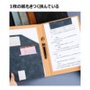 Costowns Ct-103 Bi-Fold Binder, Clipboard, A4, Clip File, Thick, Hand,