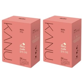 Kanu Maxim Instant Coffee Dolce Latte(24stick x 2)