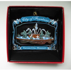 Kansas City Fountains Ornament Meyer City Sea Horse Fountain J.C. Nichols Memorial