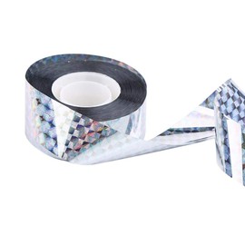 90M Bird Deterrent Tape, Holographic Ribbon, Reflective Tapes, Bird Scare Tape Garden Ribbon, Ideal for Gardens, Orchards, Lawns, Ponds