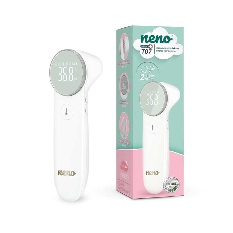 Neno Medic T07 Contactless Thermometer - 2 Modes - Infrared