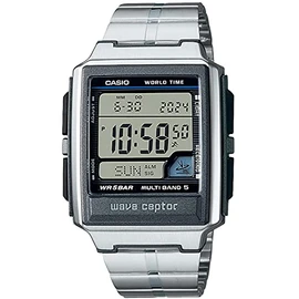 [CASIO] Watch Wave Ceptor 【Domestic Genuine Product】Radio-Controlled Watch WV-59, Silver, 1 piece, watch