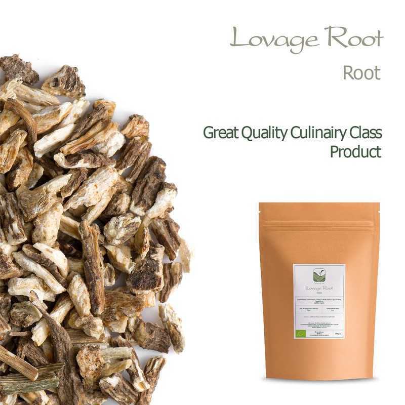 Lovage Root Dried - Lovage Roots - Levisticum Officinale 100g