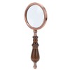 10X Handheld Detachable Wooden Handle Reading Inspection Magnifier Magnifying Glass