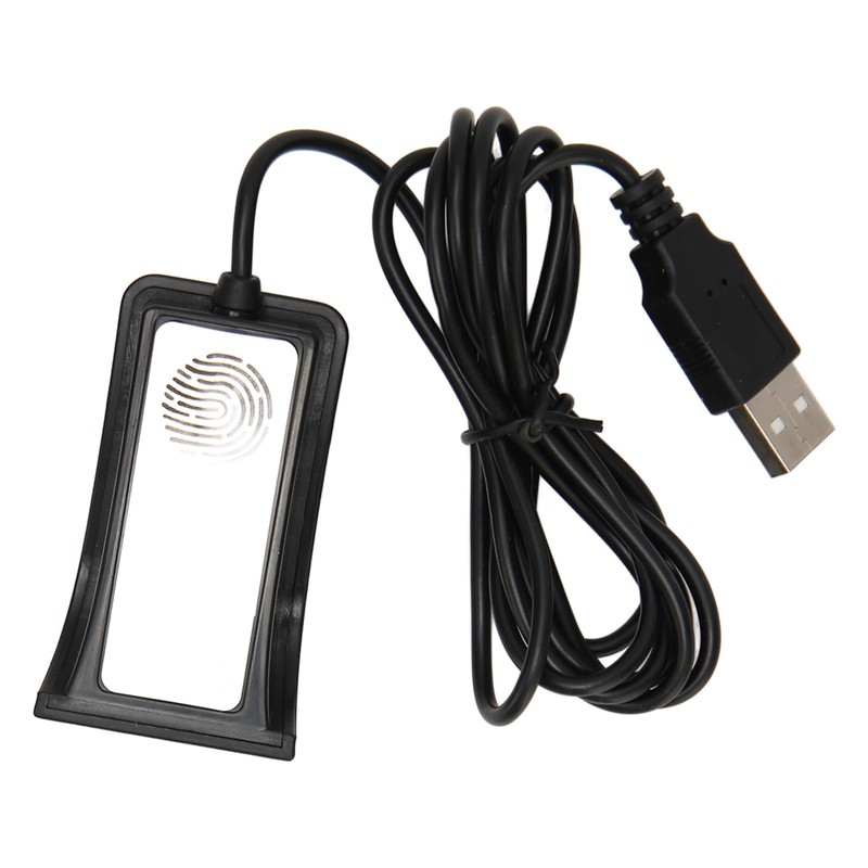 Dpofirs Fingerprint Reader, USB 10 Keys Fingerprint Reader, Automatic Identification,
