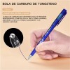 Set 12 Pz Plumas Borrables Surtidas Boligrafo Lapicero Borra