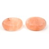 Windfulogo 2 Pcs Himalayan Salt Massage Stones Hot Massage Cold