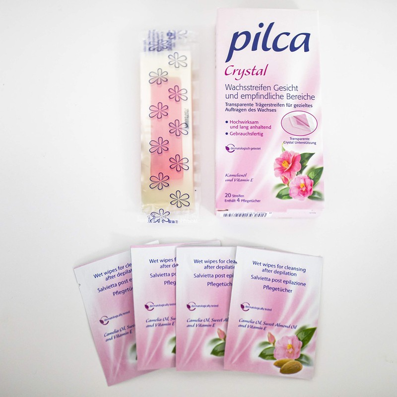 Pilca Cold Wax Strips for the Face - Hair Removal
