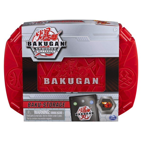Bakugan, Baku-Storage Case with Dragonoid Collectible Action Figure and Trading