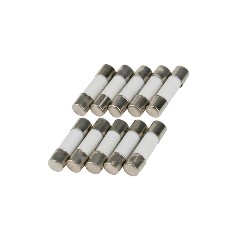 SeKi Ceramic Fuse 12 A, 5 x 20 mm, Quick,