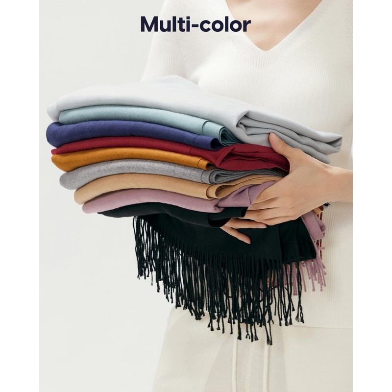 maamgic Women's Winter Scarf Soft Warm Scarf for Women Cozy