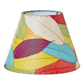 Eangee Home Design Empire Shade Cocoa Multi Shade made of Real Cocoa Leaves 16 Inches Length x 16 Inches Width x 12 Inches Height (486 m)