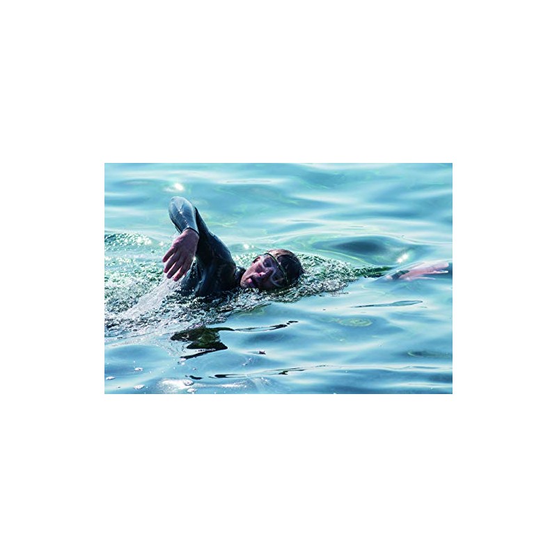 Cressi- SKYLIGHT-BRILLE SIL, KLAR/RAHMEN SCHWARZ-LIME