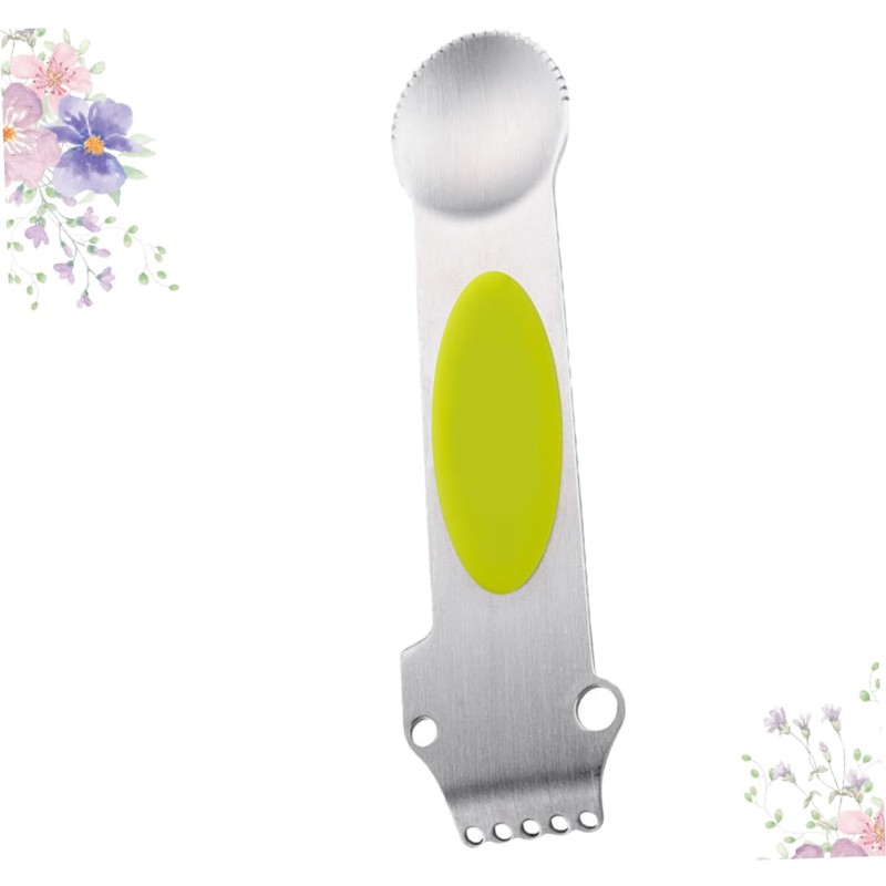 FUNOMOCYA Ergonomic Lemon Peel Grater Citrus Fruit Planer 5 Holes