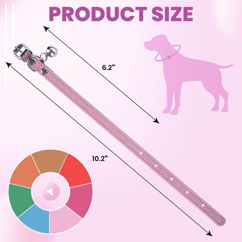 XXS Dog Collar for Teacup Adjustable Teacup Dog Collar for