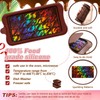 Ziliny Christmas Flame Candy Molds Holographic Chocolate Mold Silicone
