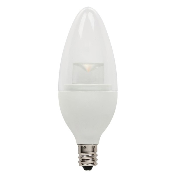 Westinghouse 5314100 40-Watt Equivalent B11 Dimmable Soft White Energy Star LED Light Bulb with Candelabra Base