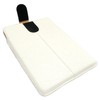 Emartbuy Universal 10-12 Inch White PU Leather Secured Slide in