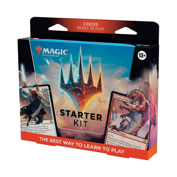 Magic: The Gathering 2023 Starter Kit - Learn to Play with 2 Ready-to-Play Decks + 2 Codes to Play Online (2-Player Fantasy Card Game)