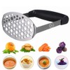 Starchef Masher Ricer,Stainless Steel Masher Ricer with Soft Handle, Baby