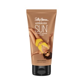 Sally Hansen Airbrush Legs Self Tanning Lotion, Sun Gradual Tanning Lotion, Light to Medium, 175 ml