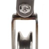 Pulley Wheel Bidirectional Rust Proof Silent Rotation Traction Wheel for