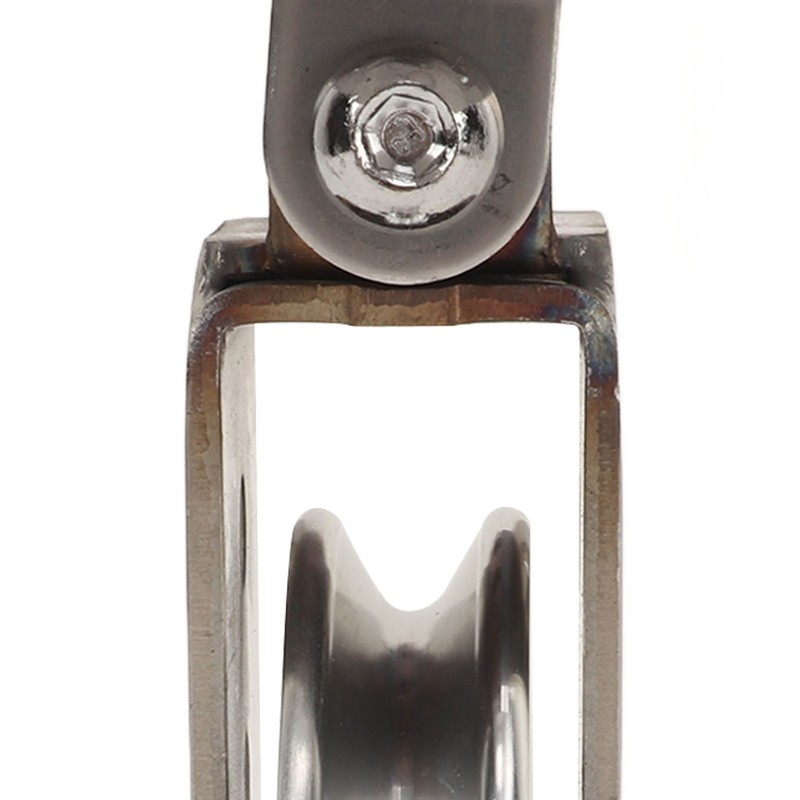 Pulley Wheel Bidirectional Rust Proof Silent Rotation Traction Wheel for