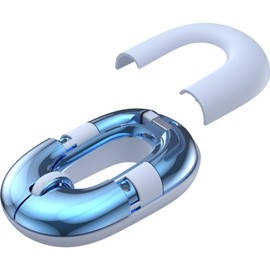 FOPATO F01 Dual Mode Wireless Charging Mouse, Macaron Color Scheme Sweet Donut Bluetooth Computer Mice, Silent and Lightweight, 1200 DPI Optical Tracking, Compatible with PC, Mac, Laptop (Blue)