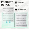 MECCANIXITY Sheet Music Folder Display 20 Sleeves 40 Pages Spiral