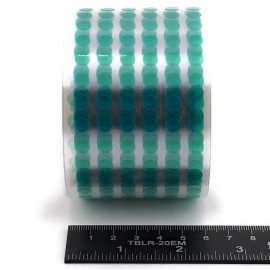 High Temp Masking Supply 1/4" Round High Temp 400ºF Masking Tape Discs/Dots Powder Coating Paint Cerakote