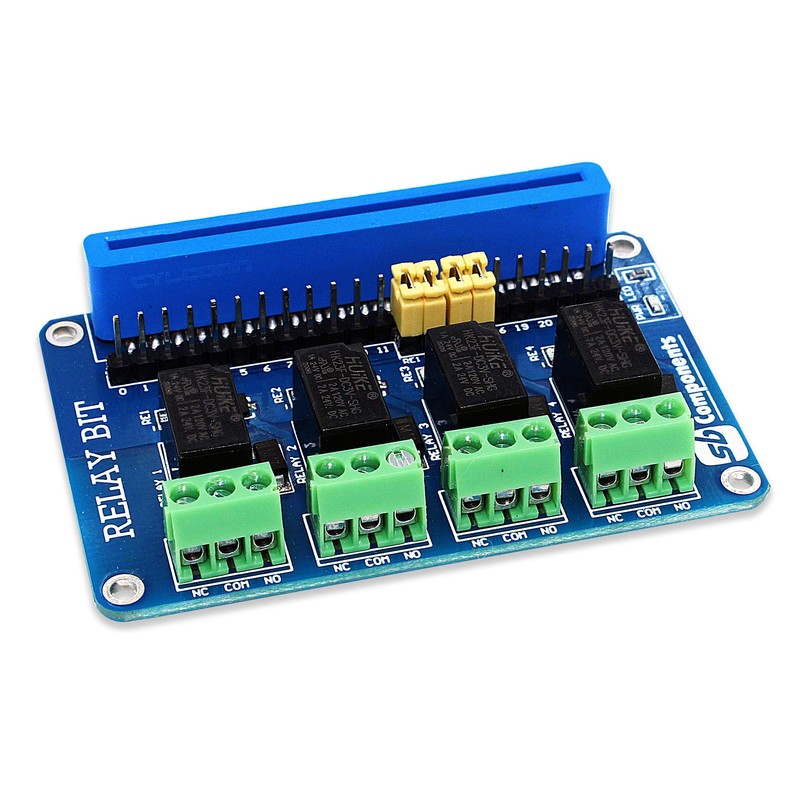 sb components Relay Bit - 4 Channel 3V Relay Board