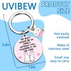 UVIBEW Gifts for Girlfriend Keychain from Boyfriend Valentine Day Gifts