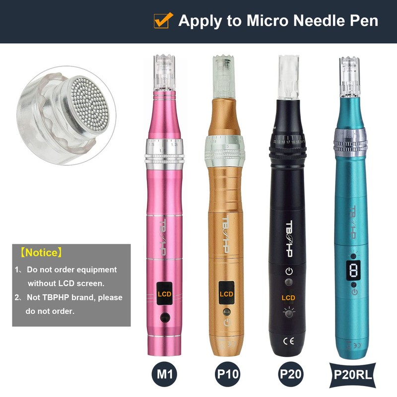 TBPHP Round Nano for TBPHP M1/P20RL/P10/P20 Electric Derma Pen (Pack