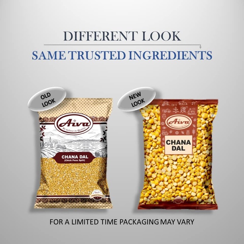 Aiva Chana Dal (Split Yellow Chickpeas or Split Gram Whole)