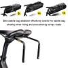 HXBER Bike Saddle Bag Stabilizer Bracket Bike Tail Bag Mount