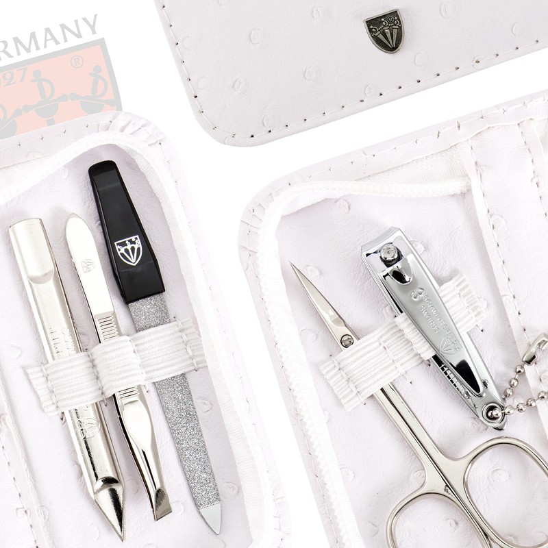 3 Swords Germany - manicure pedicure set kit - ostrich
