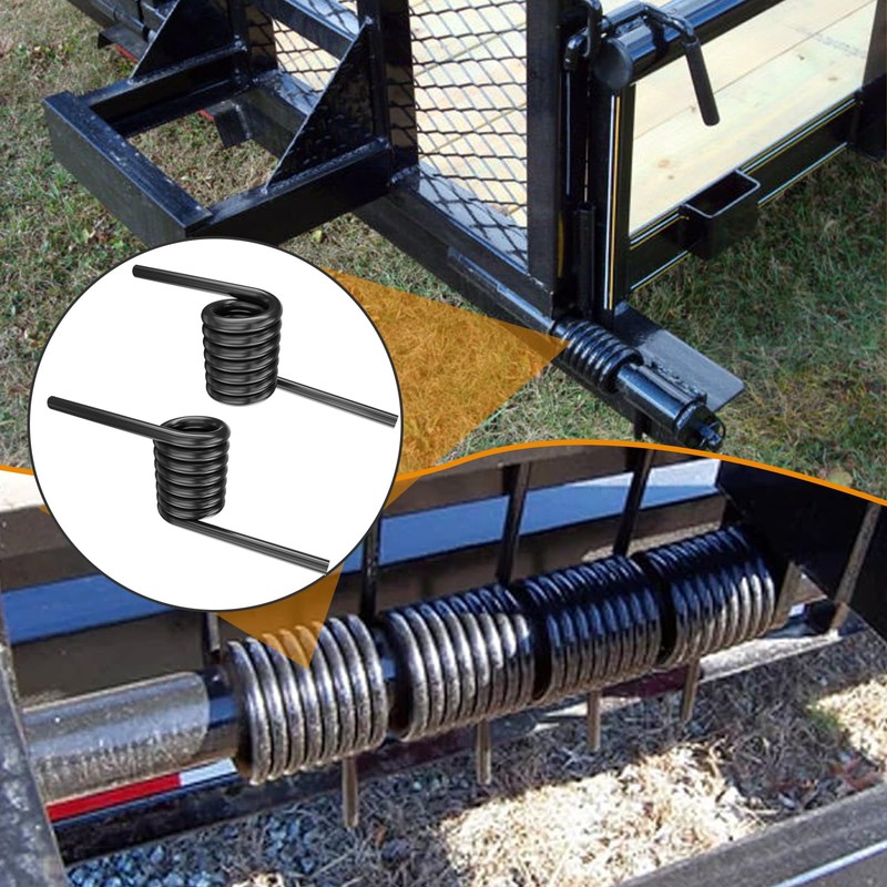 Wllead 1 Pair Heavy Duty Trailer Ramp Springs, 2000 lb