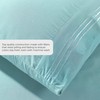 Pure Bedding Bed Sheets - Queen Sheet Set [6-Piece, Aqua]