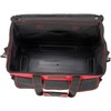 17 Inch Tool Bag with Adjustable Shoulder Strap,Wide Mouth Tool