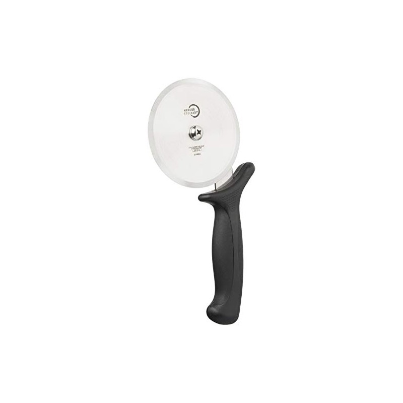 Mercer Culinary Millennia Pizza Cutter with Black Handle, 4 Inch