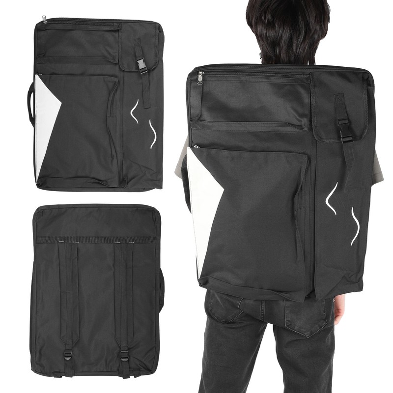Art Drawing Bag Waterproof Backpack Sketch Board Storage Traveling MultiFunction